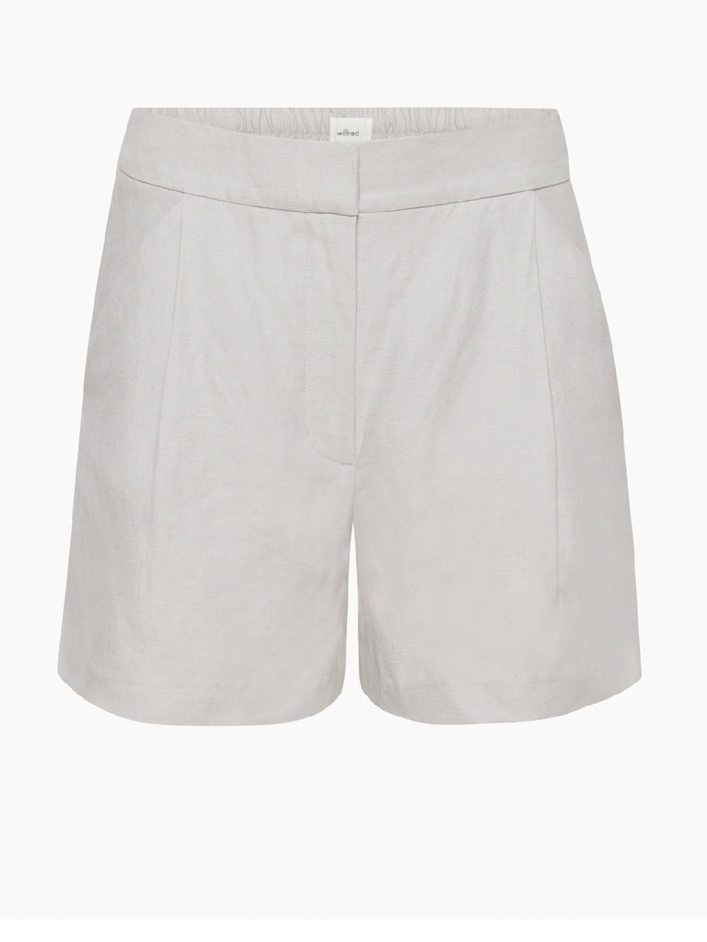 Aritzia Wilfred Fable Linen Mid-Thigh Short